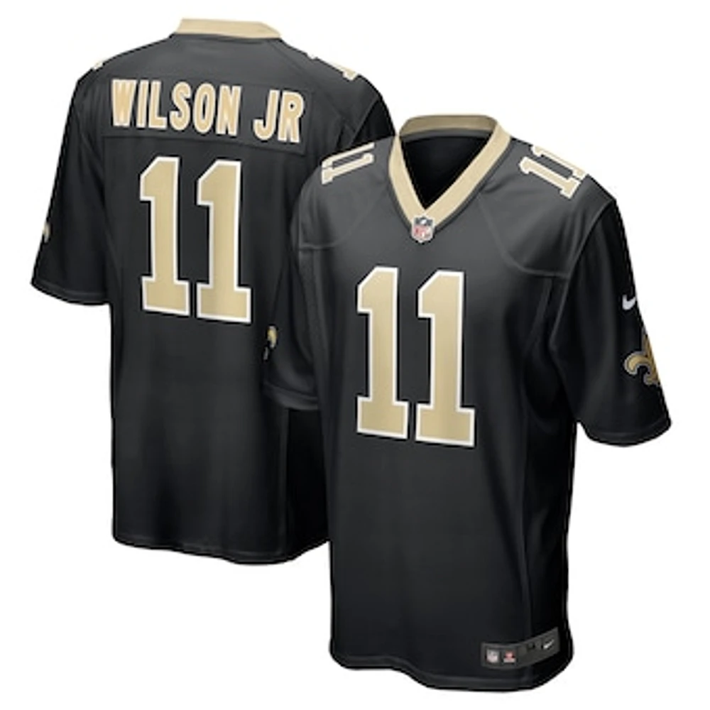 Men's Nike Cedrick Wilson Jr.  Black New Orleans Saints Game Jersey