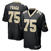 Men's Nike Taliese Fuaga  Black New Orleans Saints Game Jersey