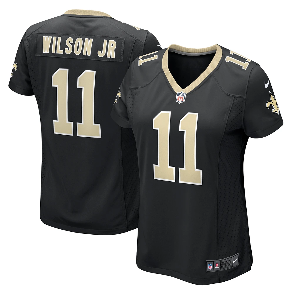 Women's Nike Cedrick Wilson Jr.  Black New Orleans Saints Game Jersey