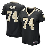 Women's Nike Olisaemeka Udoh  Black New Orleans Saints Game Jersey