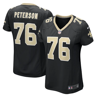 Women's Nike Camron Peterson  Black New Orleans Saints Game Jersey