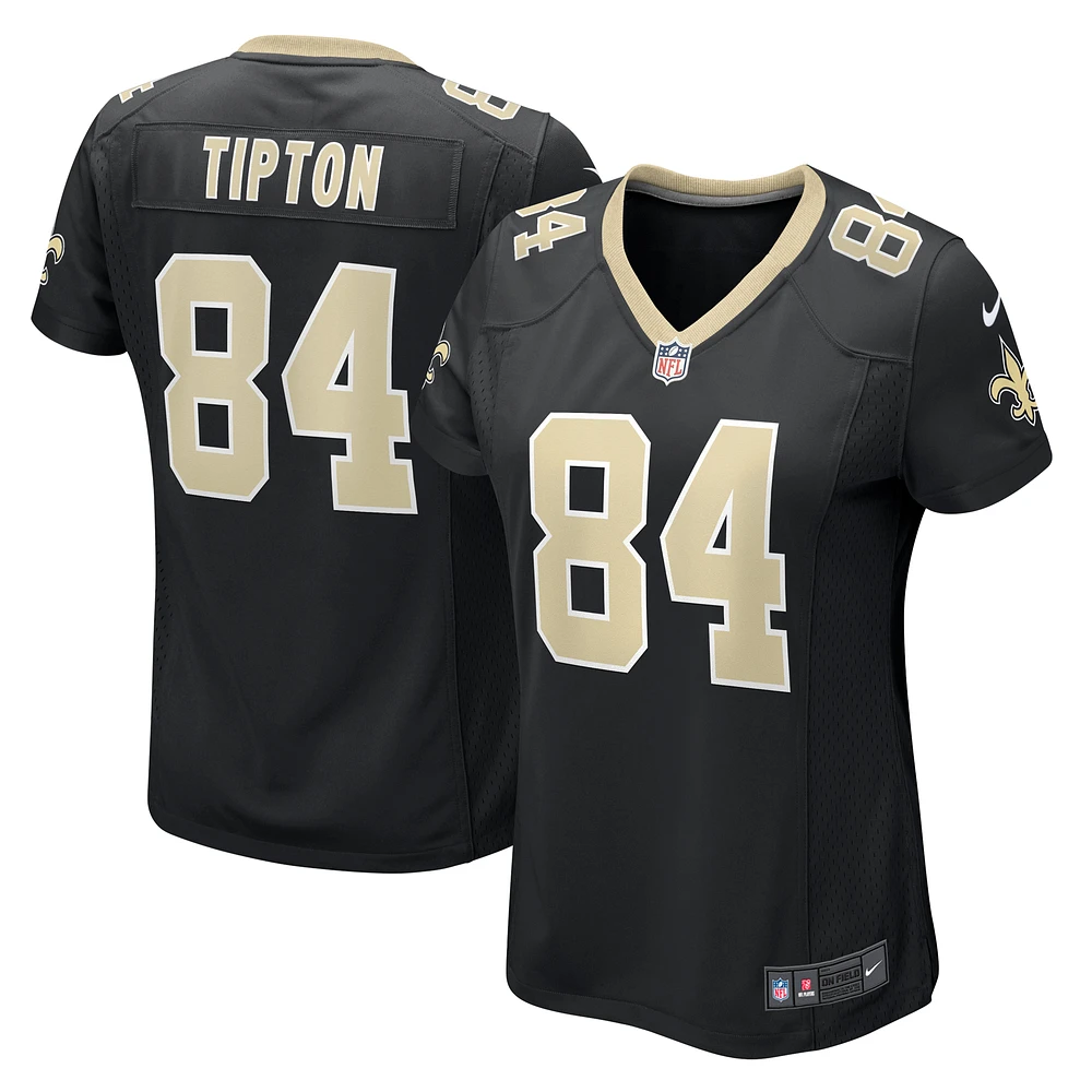 Women's Nike Mason Tipton  Black New Orleans Saints Game Jersey