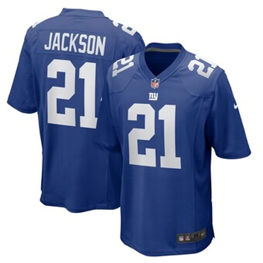 Men's Nike Adoree' Jackson  Royal New York Giants Team Game Jersey