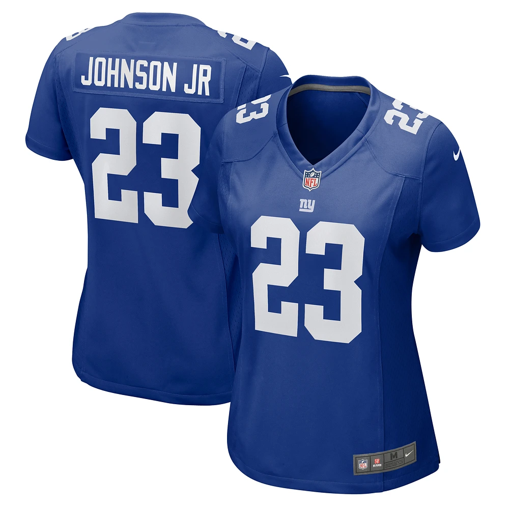 Women's Nike Anthony Johnson Jr.  Royal New York Giants Game Jersey