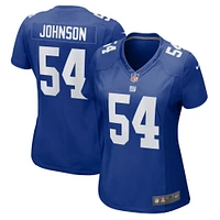 Women's Nike Dyontae Johnson  Royal New York Giants Game Jersey