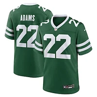 Men's Nike Tony Adams Legacy Green New York Jets Team Game Jersey