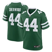 Men's Nike Jamien Sherwood Legacy Green New York Jets Team Game Jersey