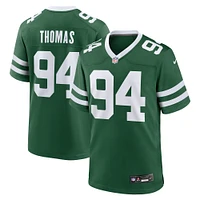 Men's Nike Solomon Thomas Legacy Green New York Jets Team Game Jersey