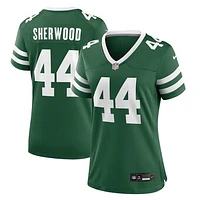 Women's Nike Jamien Sherwood Legacy Green New York Jets Team Game Jersey