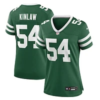 Women's Nike Javon Kinlaw Legacy Green New York Jets Team Game Jersey