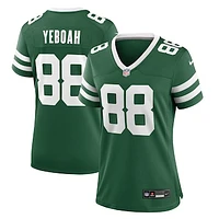 Women's Nike Kenny Yeboah Legacy Green New York Jets Team Game Jersey