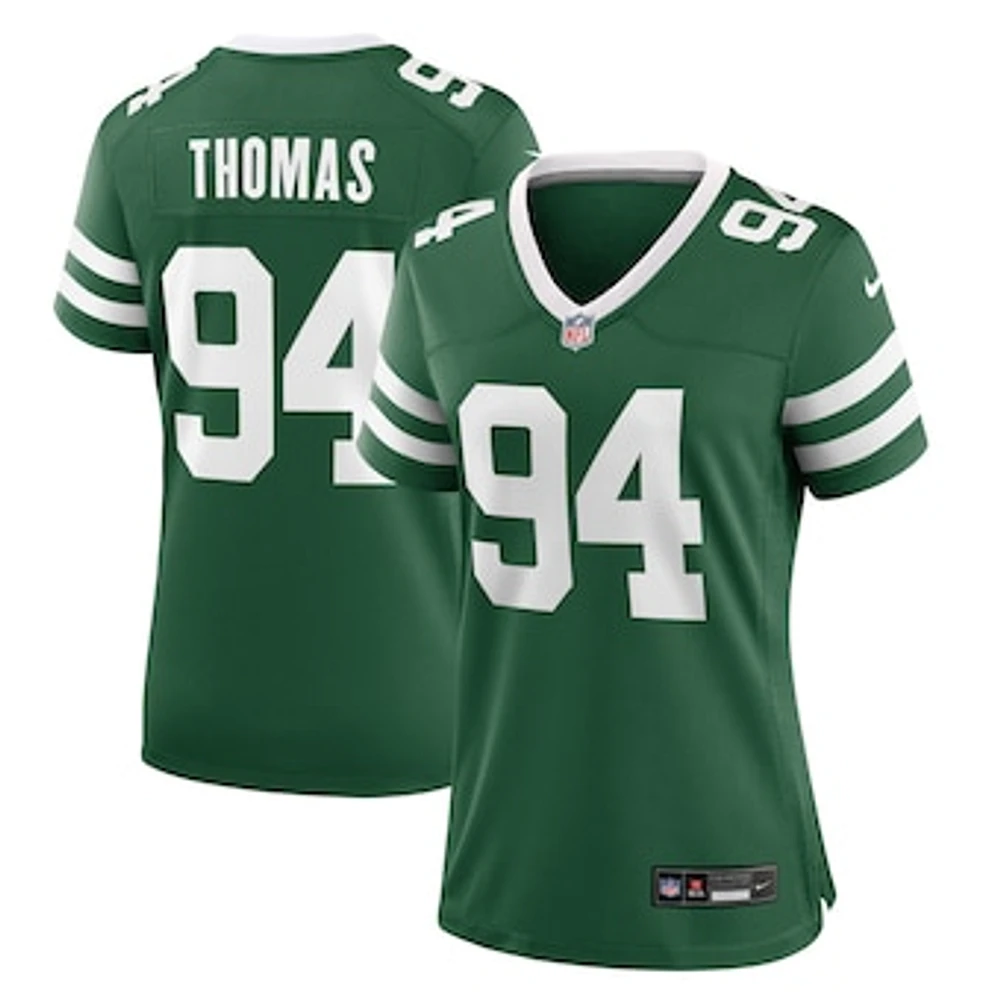 Women's Nike Solomon Thomas Legacy Green New York Jets Team Game Jersey