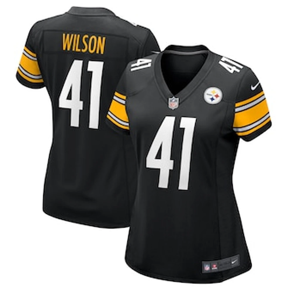 Women's Nike Payton Wilson  Black Pittsburgh Steelers Game Jersey