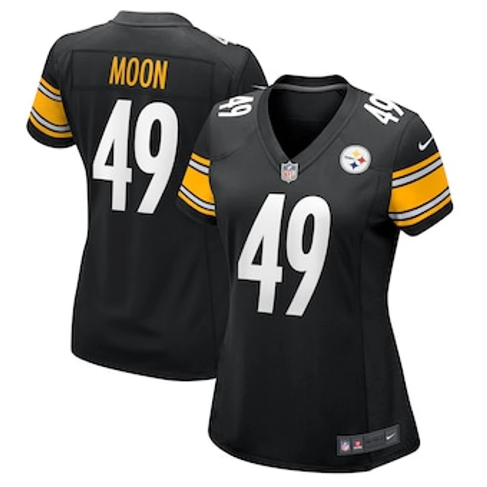 Women's Nike Jeremiah Moon  Black Pittsburgh Steelers Game Jersey