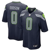 Men's Nike Tyrel Dodson  College Navy Seattle Seahawks Game Jersey