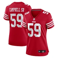 Women's Nike De'Vondre Campbell  Scarlet San Francisco 49ers Game Jersey