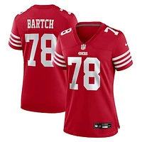 Women's Nike Ben Bartch  Scarlet San Francisco 49ers Game Jersey