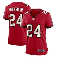 Women's Nike Tyrek Funderburk  Red Tampa Bay Buccaneers Game Jersey