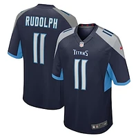 Men's Nike Mason Rudolph  Navy Tennessee Titans Game Jersey