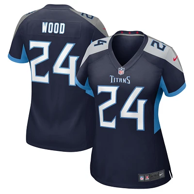 Women's Nike Julius Wood  Navy Tennessee Titans Game Jersey