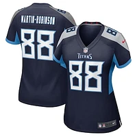 Women's Nike David Martin-Robinson  Navy Tennessee Titans Game Jersey