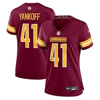 Women's Nike Colson Yankoff  Burgundy Washington Commanders Game Jersey