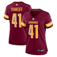 Women's Nike Colson Yankoff  Burgundy Washington Commanders Game Jersey