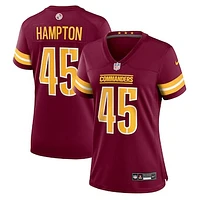 Women's Nike Dominique Hampton  Burgundy Washington Commanders Game Jersey