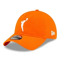 Men's New Era  Orange WNBA Core Logo 9TWENTY Adjustable Hat