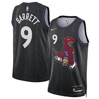 Unisex Nike RJ Barrett Black Toronto Raptors 2024/25 Swingman Player Jersey - City Edition