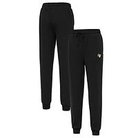 Men's Antigua Black Los Angeles Rams Idol Jogger Pants