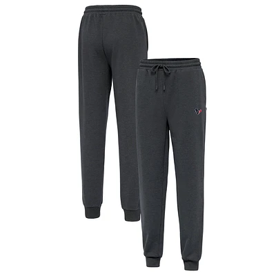 Men's Antigua Heather Charcoal Houston Texans Idol Jogger Pants