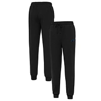 Men's Antigua Black Carolina Panthers Idol Jogger Pants