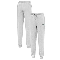 Men's Antigua Heather Gray New York Jets Idol Jogger Pants