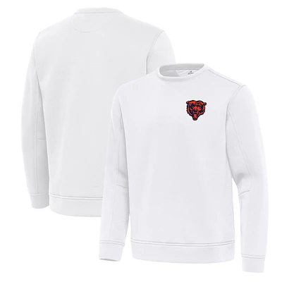 Men's Antigua Chicago Bears Relevant Lightweight Pullover Sweatshirt