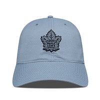 Men's Levelwear Gray Toronto Maple Leafs Matrix Nightfall Blackout Patch Unstructured Adjustable Hat