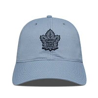 Men's Levelwear Gray Toronto Maple Leafs Matrix Nightfall Blackout Patch Unstructured Adjustable Hat