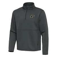 Men's Antigua Purdue Boilermakers Twist Quarter-Zip Pullover Jacket