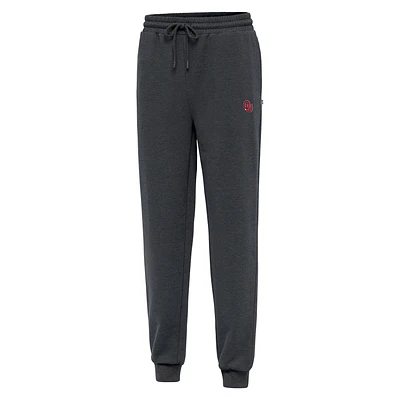 Men's Antigua Heather Charcoal Oklahoma Sooners Idol Jogger Pants