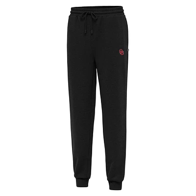 Men's Antigua Black Oklahoma Sooners Idol Jogger Pants
