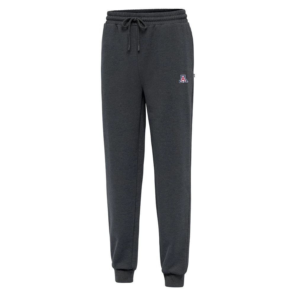 Men's Antigua Heather Charcoal Arizona Wildcats Idol Jogger Pants