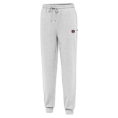 Men's Antigua Heather Gray Auburn Tigers Idol Jogger Pants