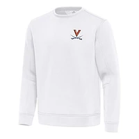 Men's Antigua Virginia Cavaliers Relevant Lightweight Pullover Sweatshirt