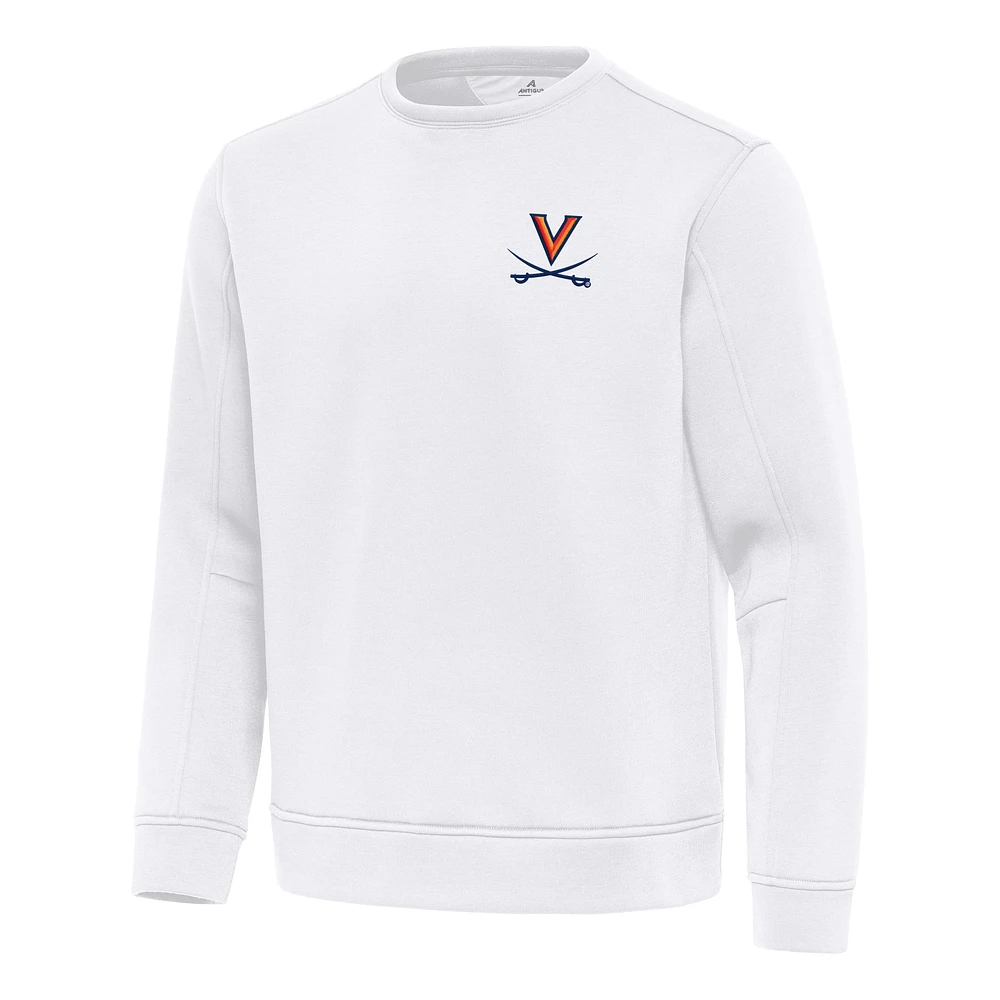Men's Antigua Virginia Cavaliers Relevant Lightweight Pullover Sweatshirt