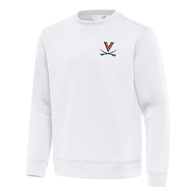 Men's Antigua Virginia Cavaliers Relevant Lightweight Pullover Sweatshirt