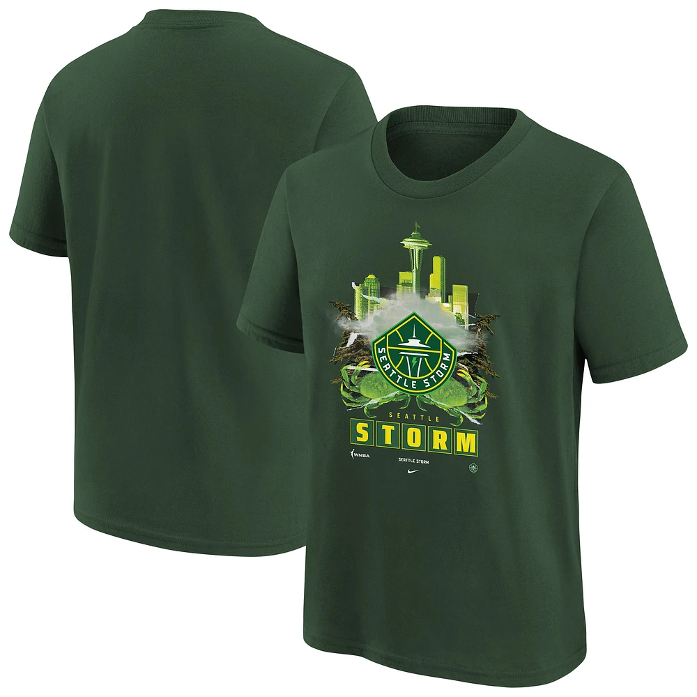 Youth Nike Green Seattle Storm Original Content T-Shirt