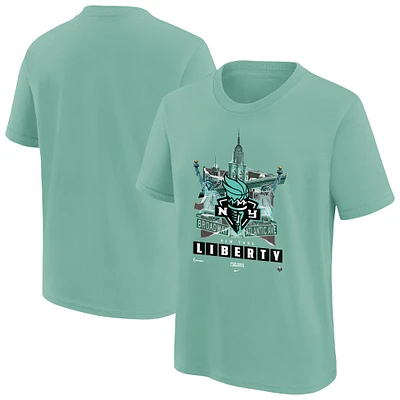 Youth Nike  Mint New York Liberty Original Content T-Shirt