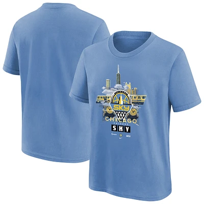 Youth Nike  Sky Blue Chicago Original Content T-Shirt