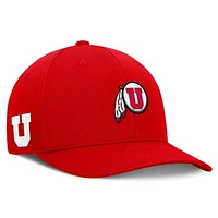 Men's Top of the World  Red Utah Utes Reflex Logo Flex Hat