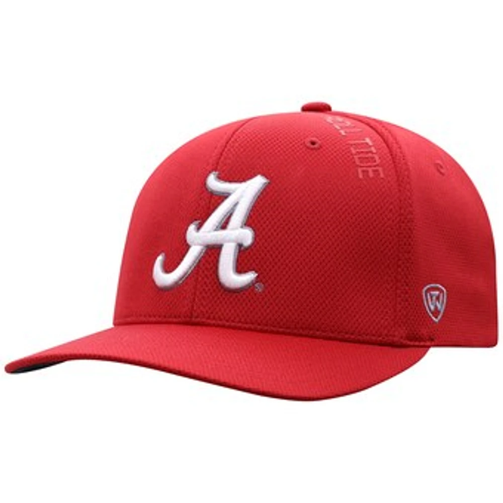 Men's Top of the World Crimson Alabama Crimson Tide Reflex 2.0 Flex Fit Hat